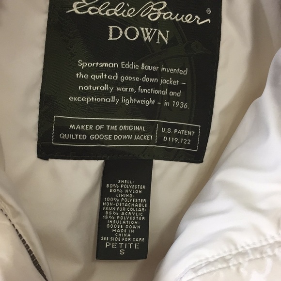 Eddie Bauer goose-down jacket - Picture 4 of 8